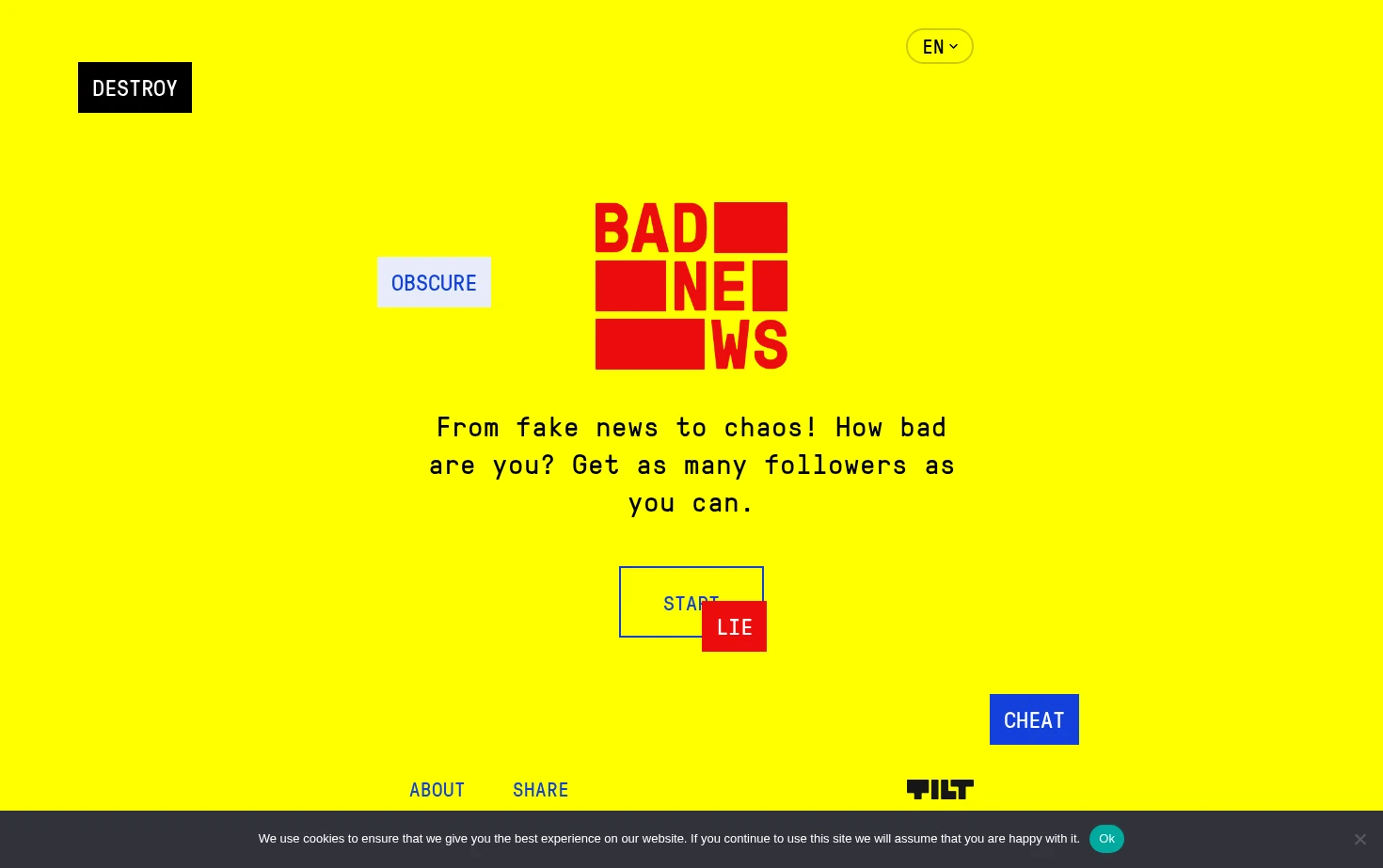 Bad News 页面快照